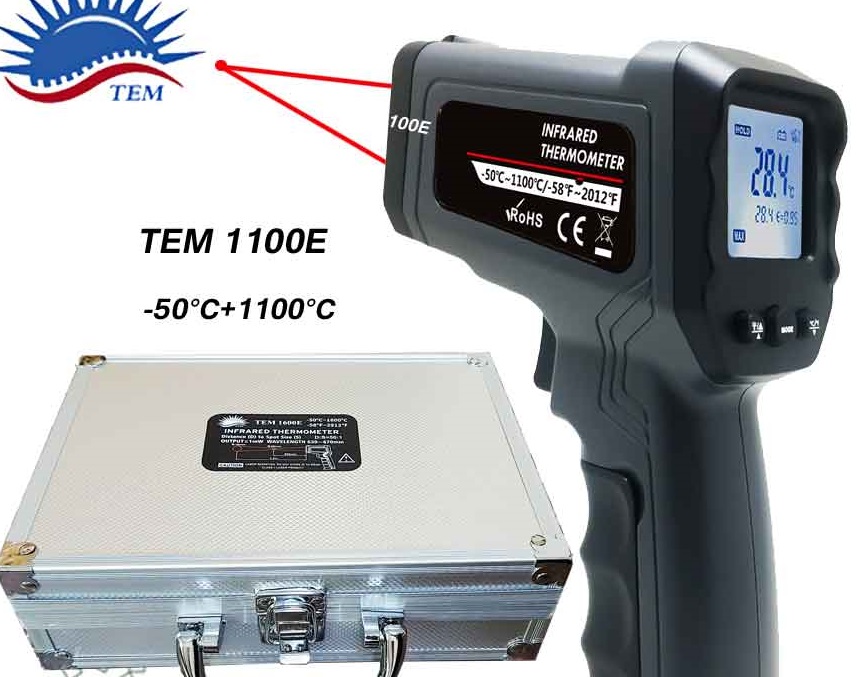 ترمومتر لیزری مدل TEM1100E